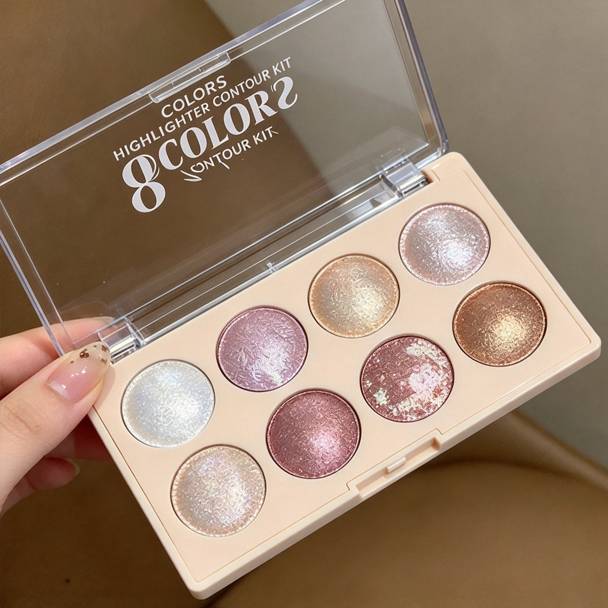 8-Color Eyeshadow Palette – Long-Lastin