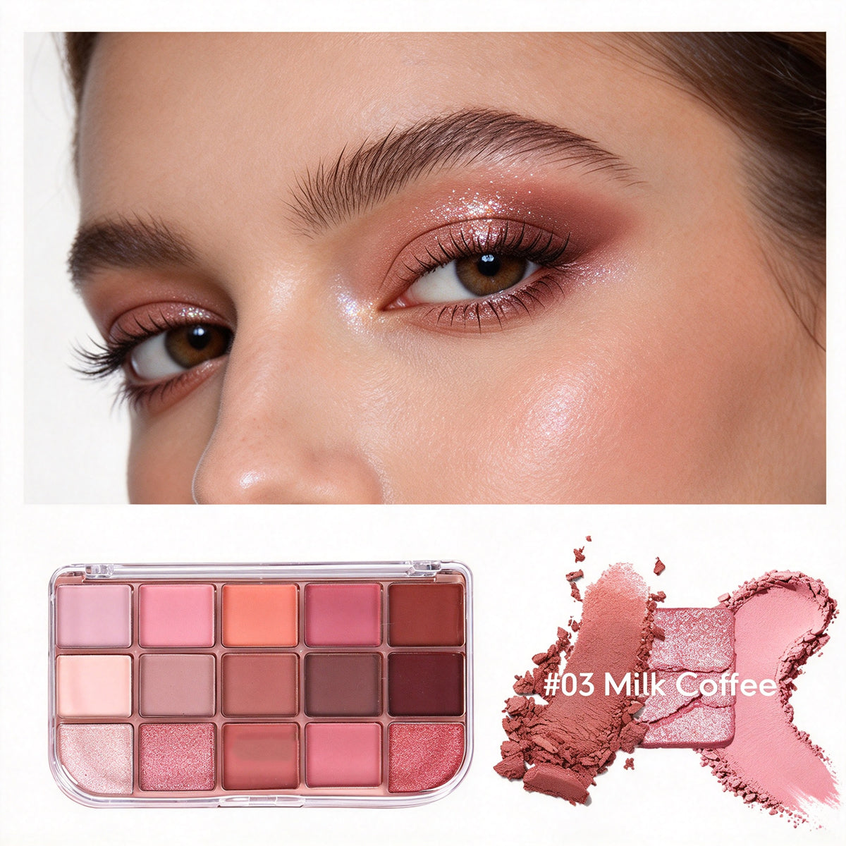 15-Color Eyeshadow Palette