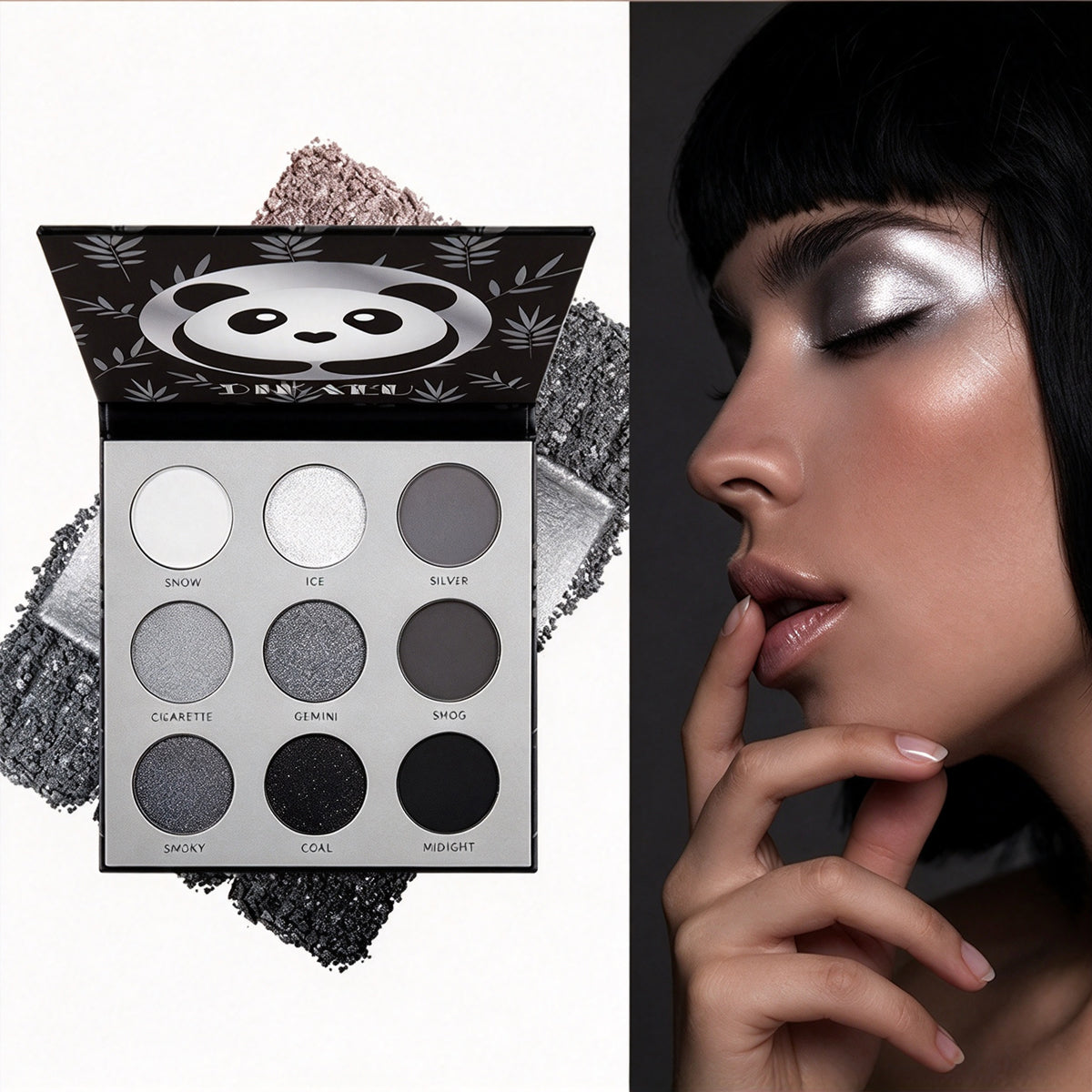 9-color smoky eye shadow palette