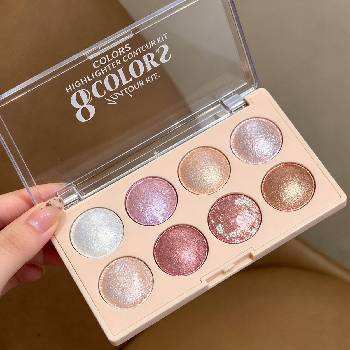 8-Color Eyeshadow Palette – Long-Lastin