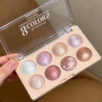 8-Color Eyeshadow Palette – Long-Lastin