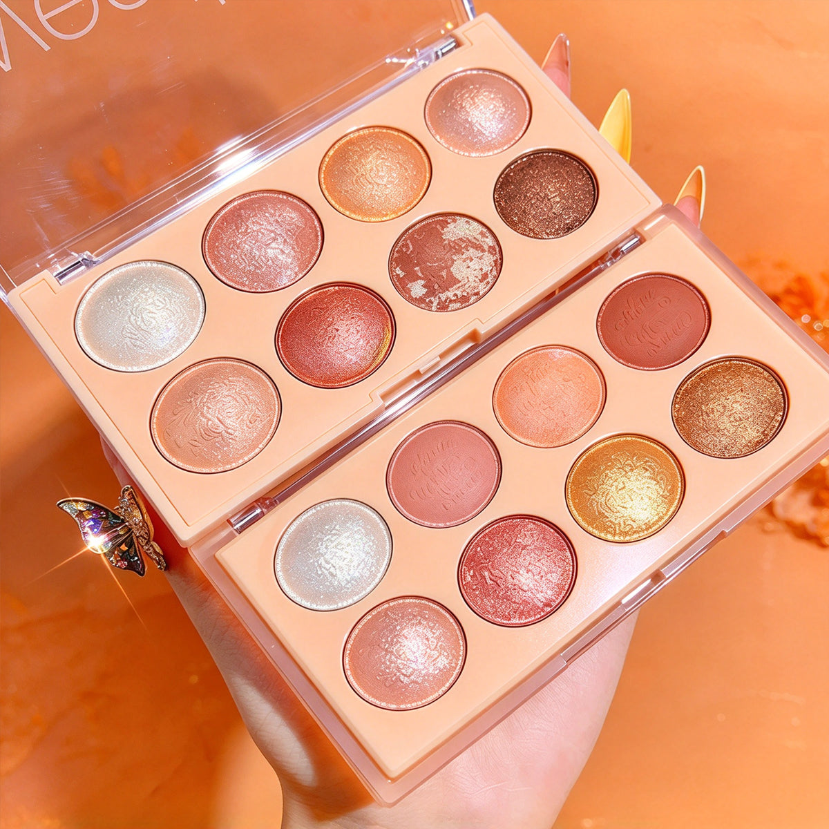 8-Color Eyeshadow Palette – Long-Lastin