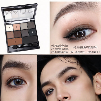 10-Color All-Matte Eyeshadow Palette