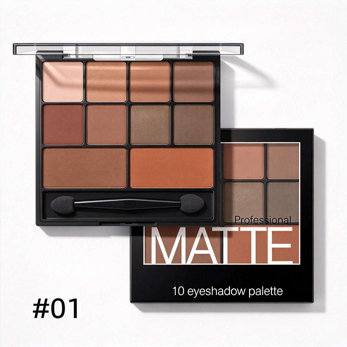 10-Color All-Matte Eyeshadow Palette