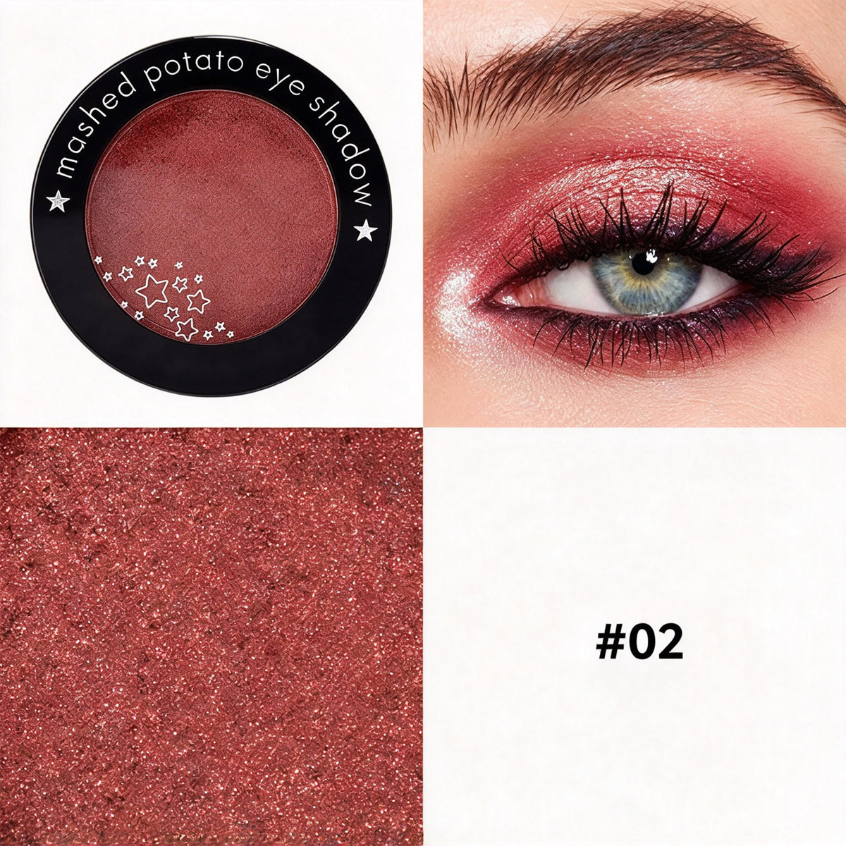 Mashed potato  eye shadow