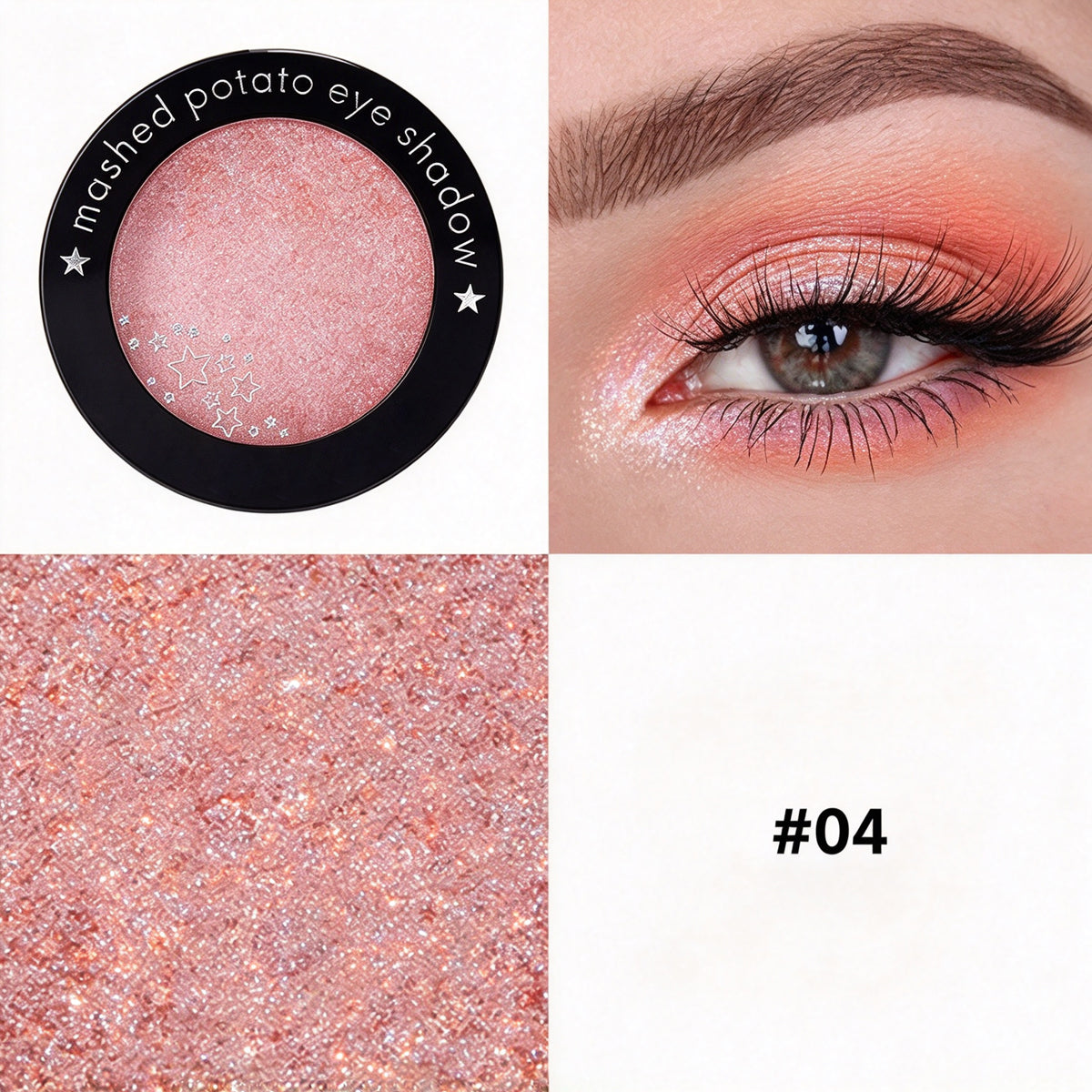 Mashed potato  eye shadow