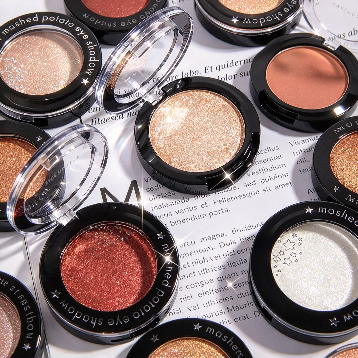Mashed potato  eye shadow