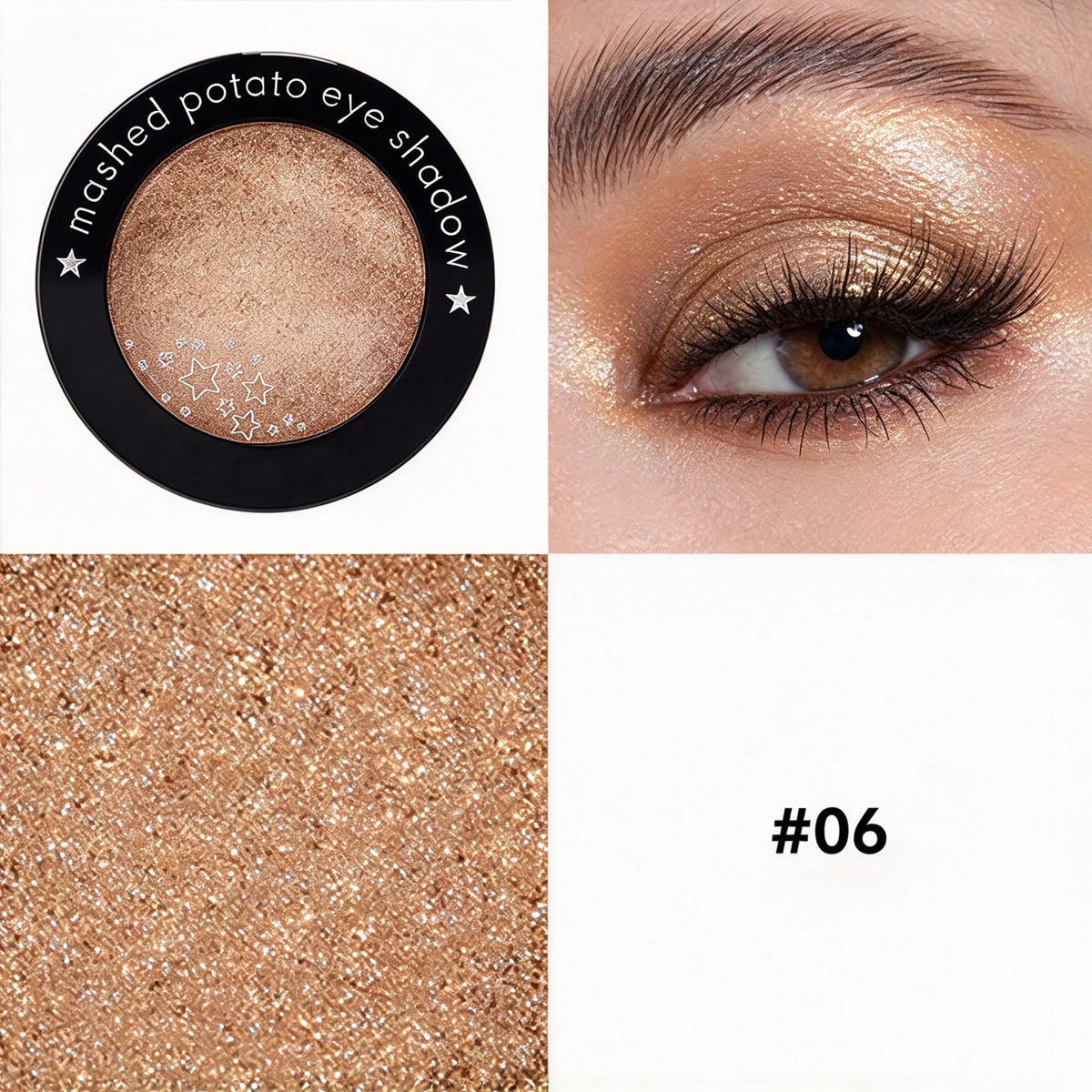 Mashed potato  eye shadow