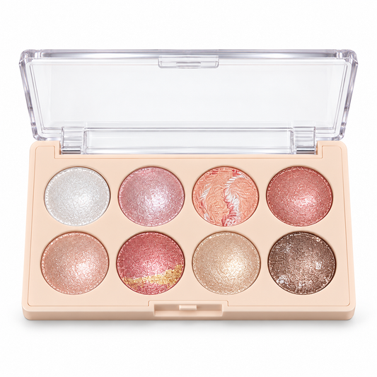 8-Color Eyeshadow Palette – Long-Lastin